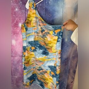 DSG Twitch + Alison collab one shoulder dress